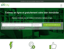 Tablet Screenshot of efficity.com